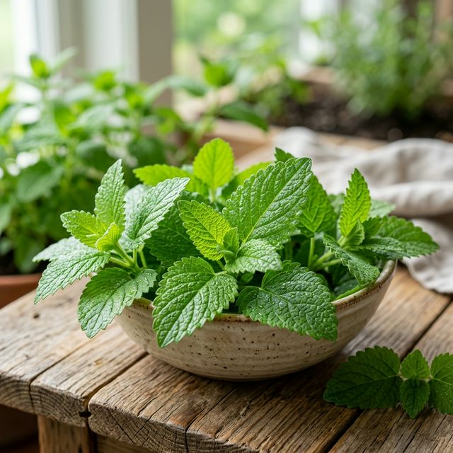 Organic Lemon Balm Leaves