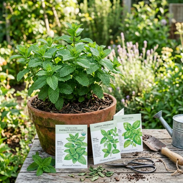 Heirloom Emerald Peppermint Seeds
